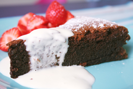 Laura's chocoladetaart